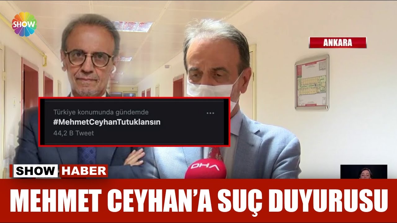 Mehmet Ceyhan'a suç duyurusu