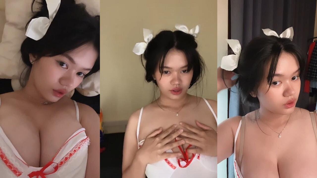 Meimei Chan Live Pakai Baju Suster Gemes