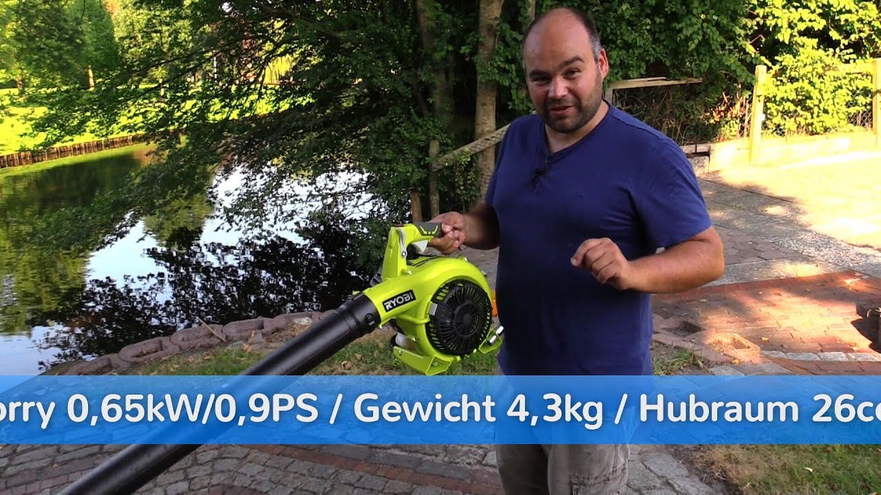 Mein Ryobi RBV 26 B - Benzin Laubbläser