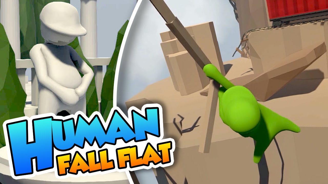 Mejor que Gang Beasts!! - #01 - Human Fall Flat con Naishys (PC 60FPS)