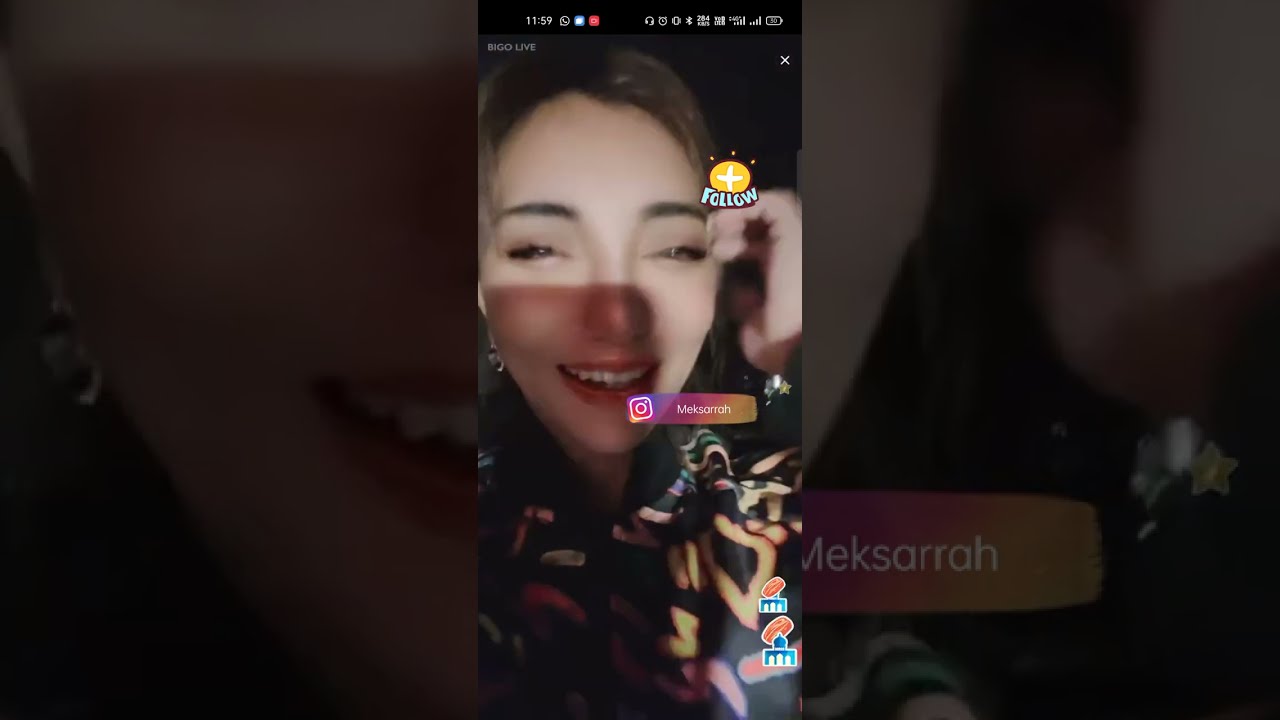 Mek Sarrah Bigo Live | Instagram Live meksarrah | bigo live mek sarrah