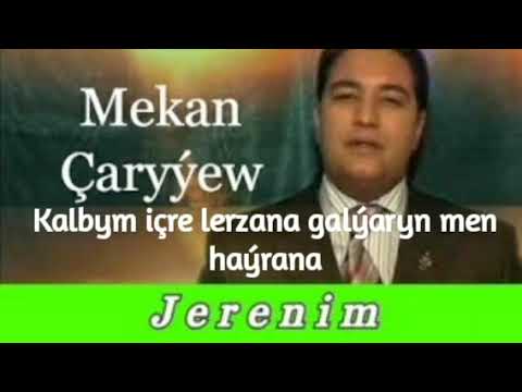 Mekan Çaryýew Jerenim karaoke minus
