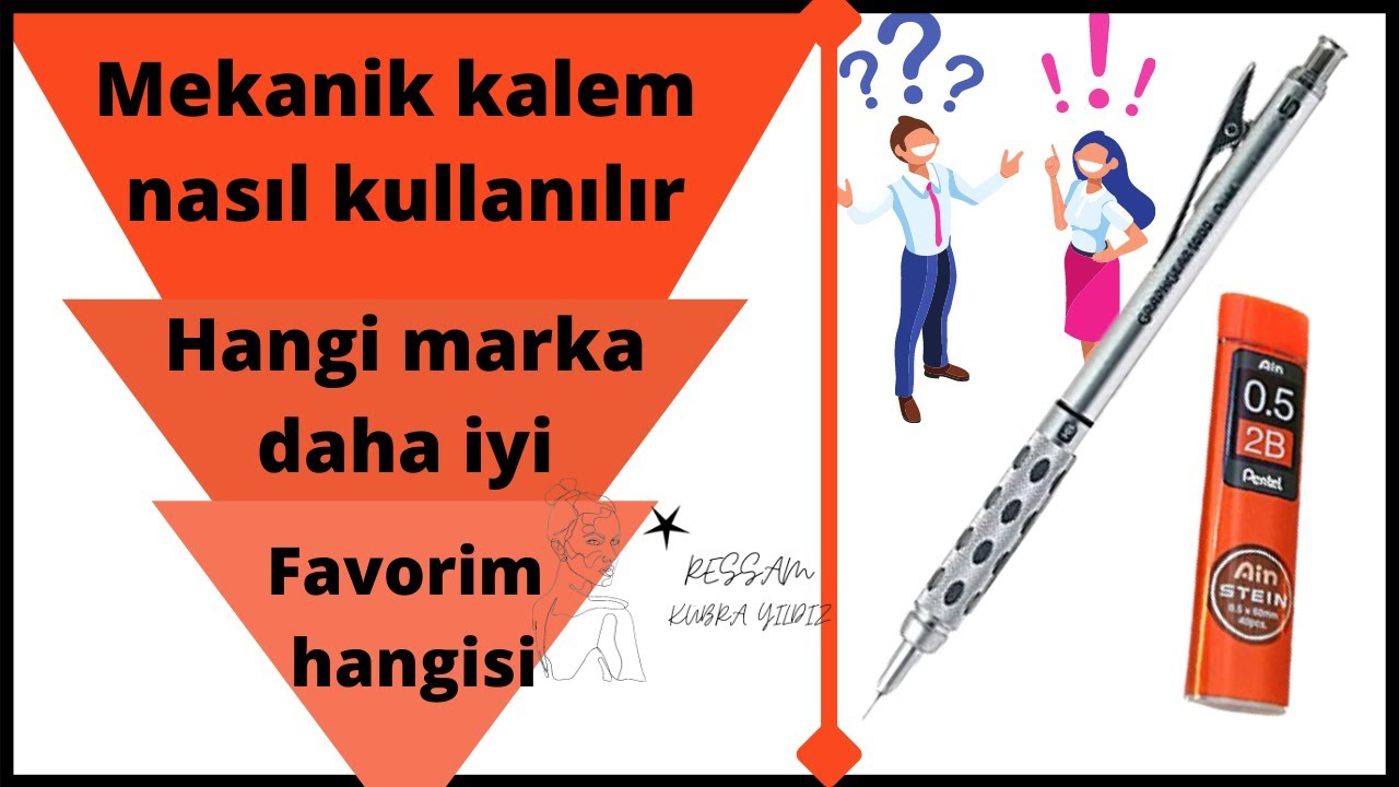 Mekanik kalem tanıtımı |nasıl kullanılır (Anlatımlı)