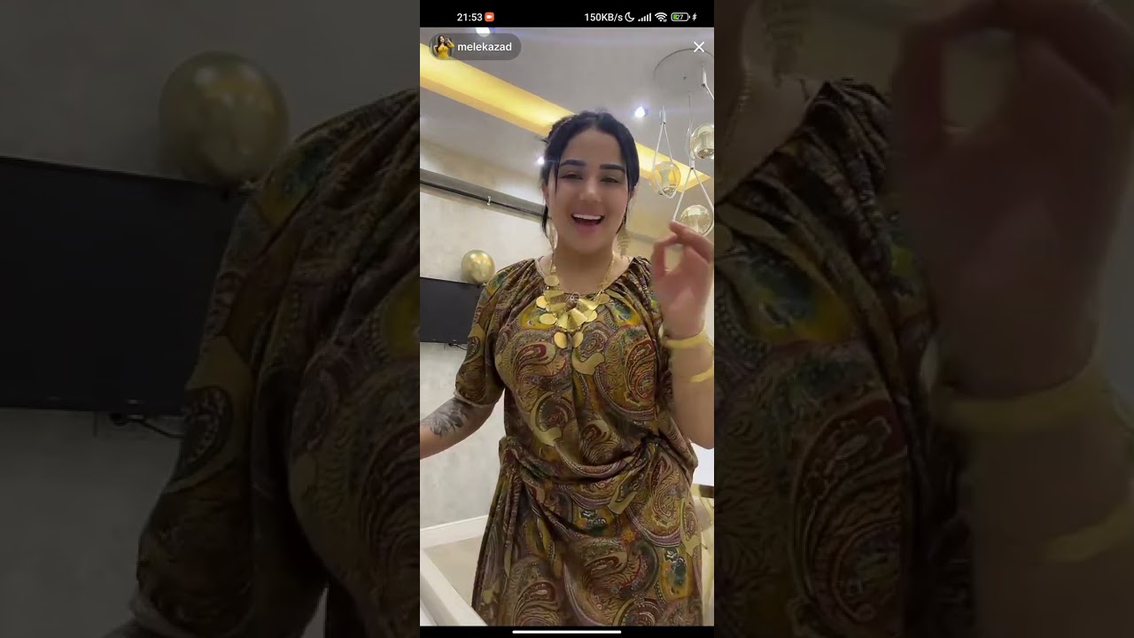 Melek Azad with Balloon funny moments 😂 #melekazad