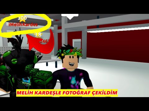 😱MELİH KARDEŞLE FOTOĞRAF ÇEKİLDİM📸/Roblox Mad City