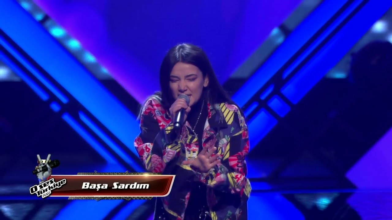 Melike Nur Yeginoglu - Basa Sardım | O Ses Turkiye Rap |  uzun versiyon