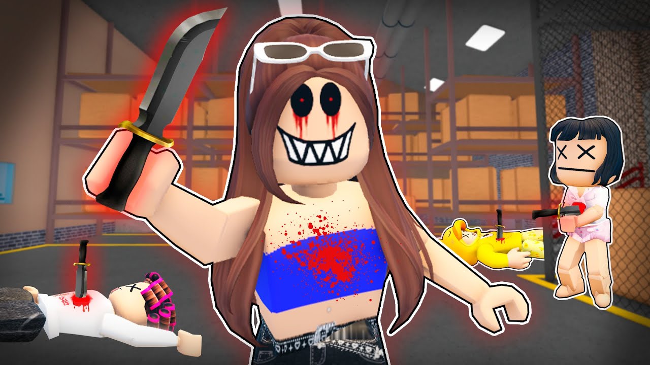 MELINA KILLED ALL HER FRIENDS IN MURDER MYSTERY ROBLOX!
