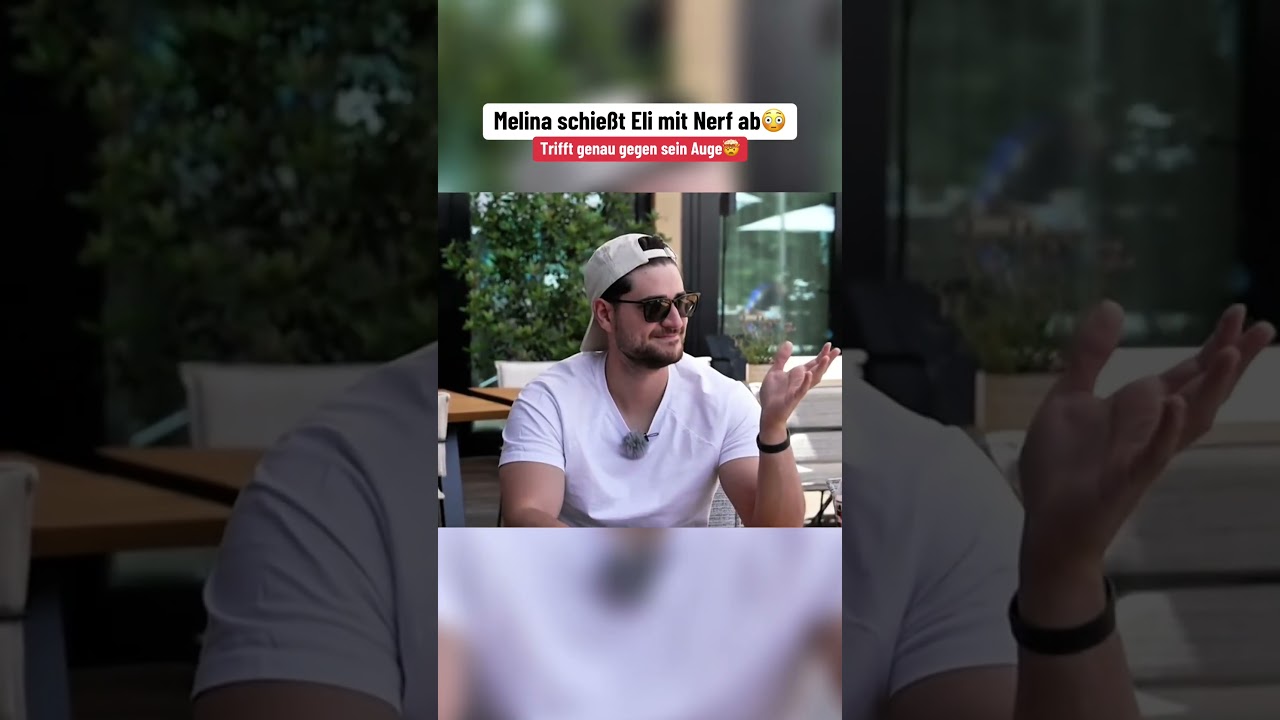 Melina schießt Eli mit Nerf ab😳 | #crazy #fy #funny #clips #twitch #elias #melina #fyp #elias #fyy