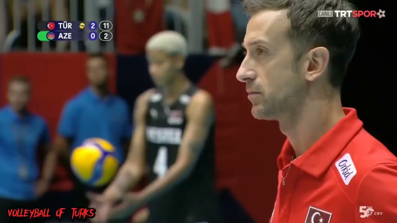 Melissa Vargas'tan Servis Show Üst üste 10 servis ! | Türkiye-Azerbaycan Voleybol