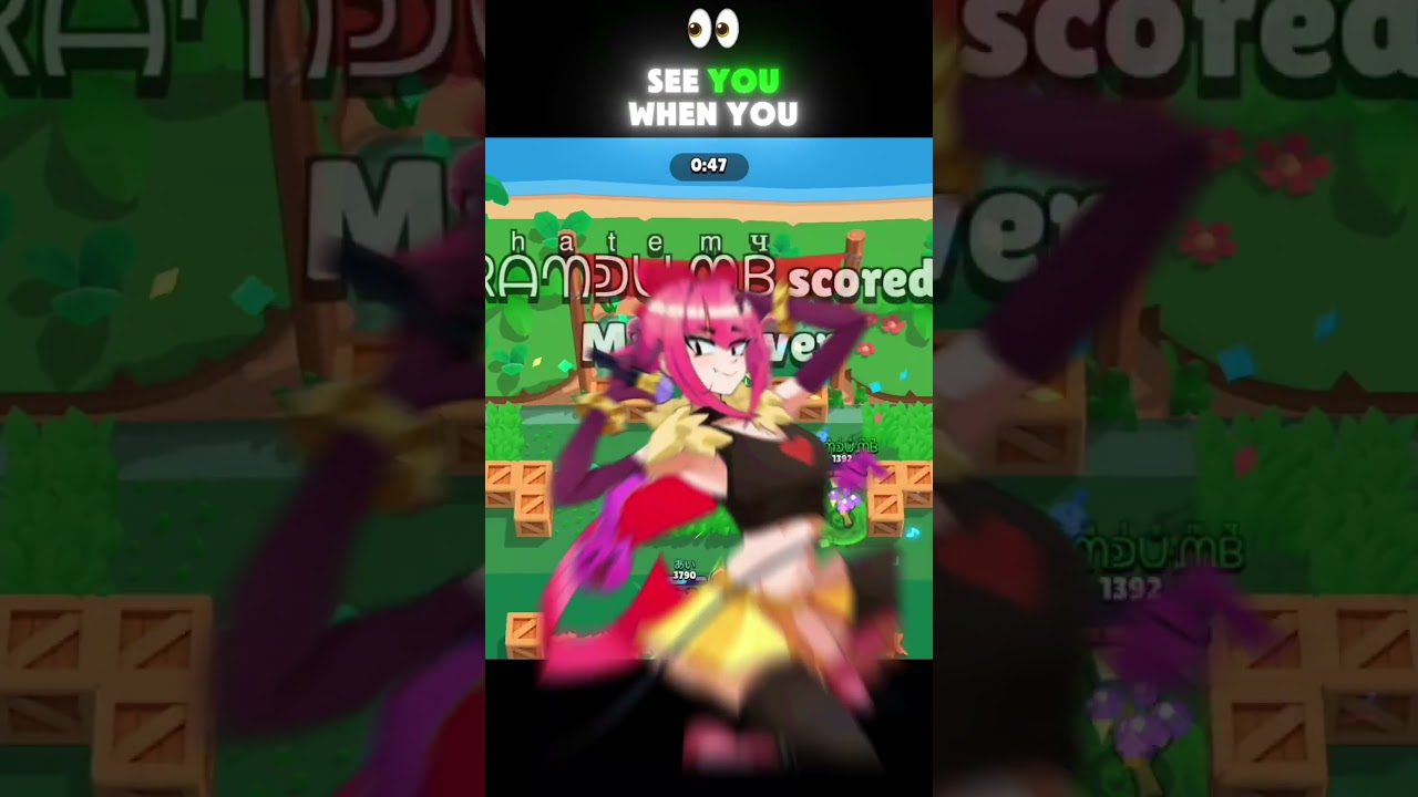 Melodie brawl star edit!!! (my melodie drop from 1008 to 880 :( ) #brawlstars  #melodies