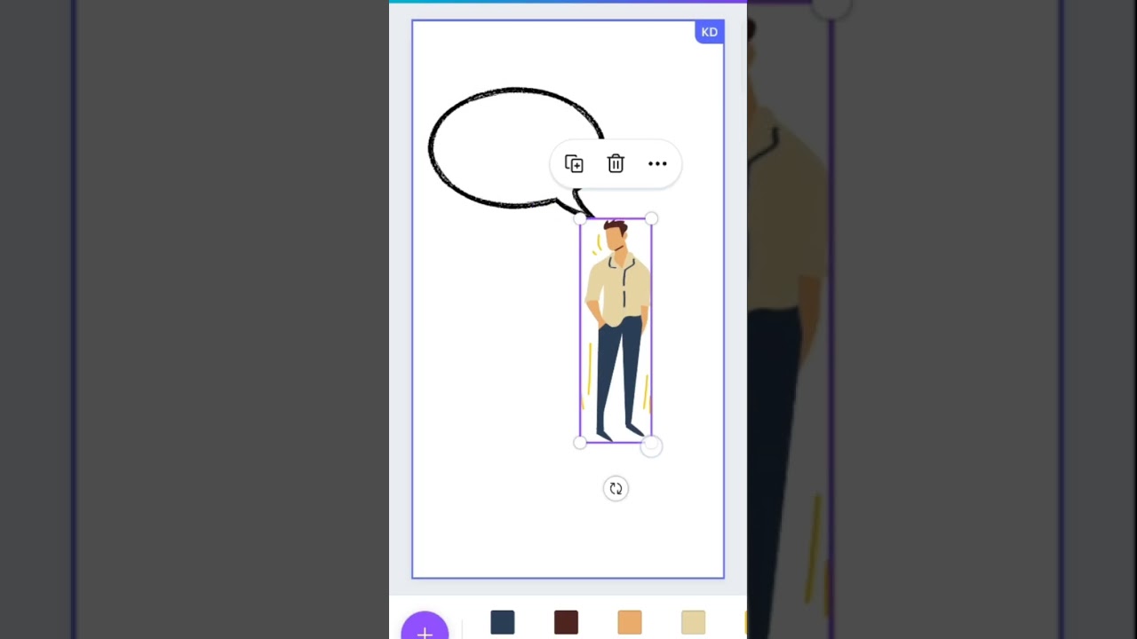 membuat komik sederhana dengan Canva #canva #comics #komik (how to make comics simple) @edutubetv
