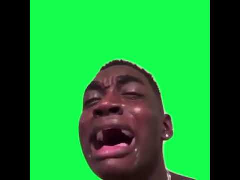meme crying green screen (ağlayan adam yeşil ekran)