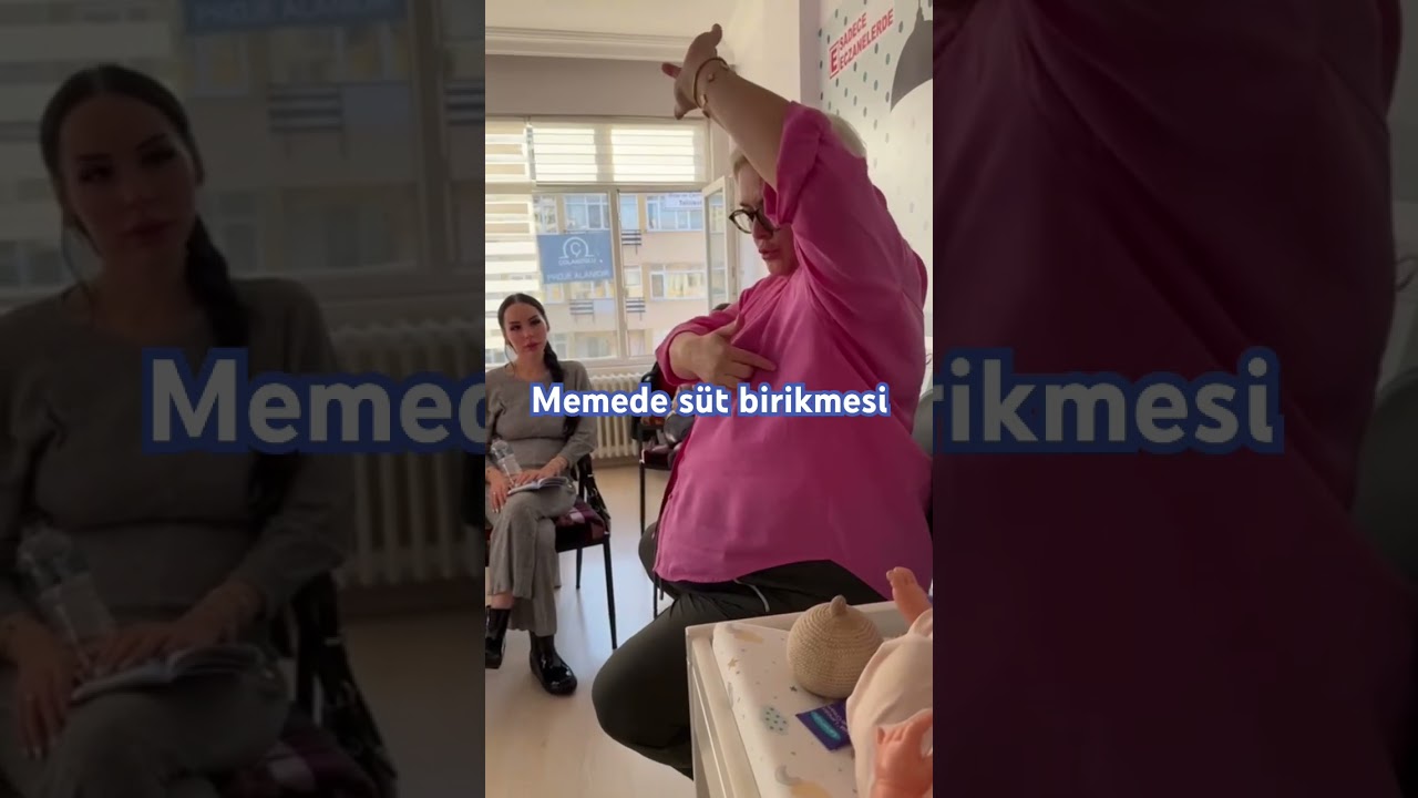 Memede süt birikmesi.      #emzirme #memedesütbirikmesi