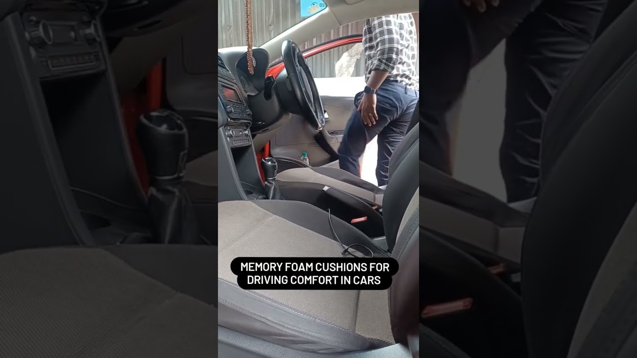 Memory Foam Cushions for Driving comfort in cars  Orthopedic  Seats Contact -8156878333 #cushion