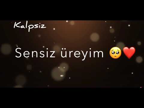 Men sene könlümü vermişem bir zaman🖤💔🥀