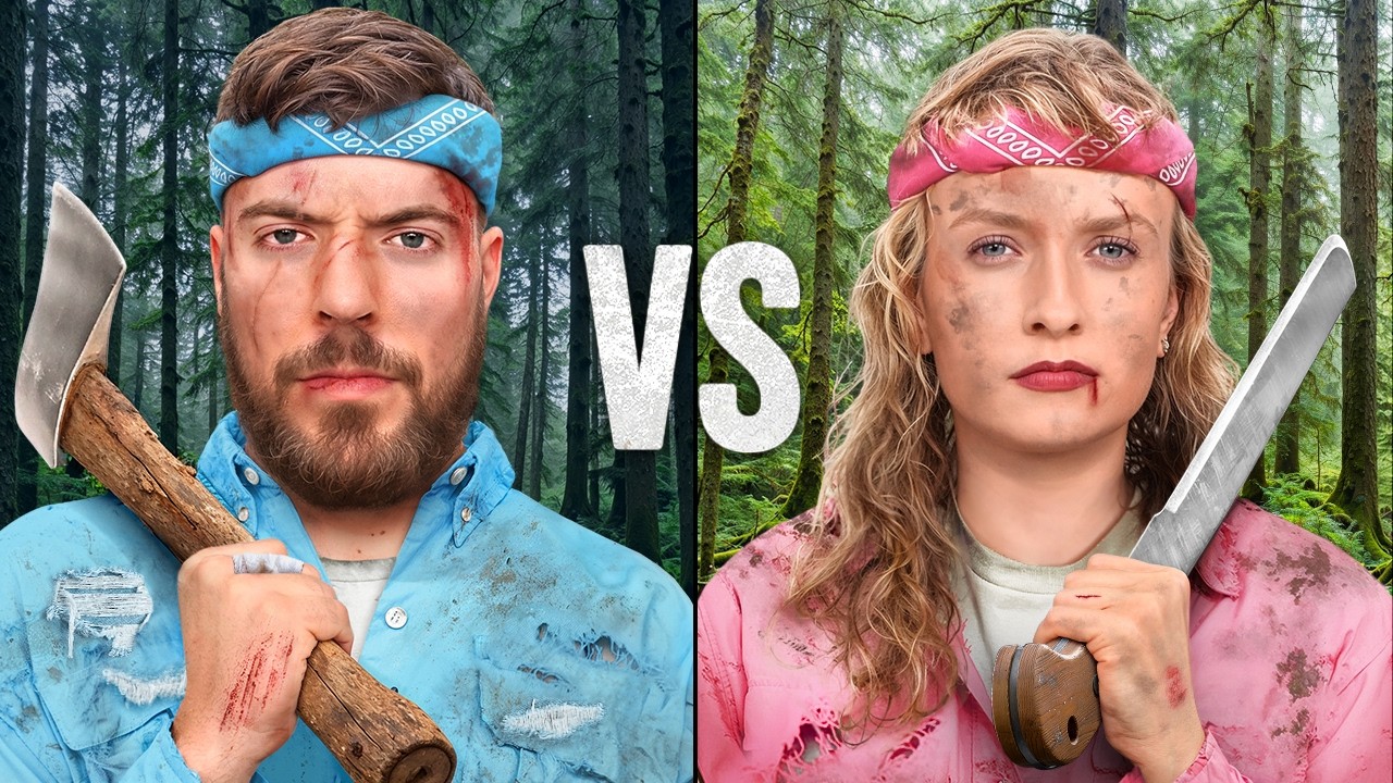 Men Vs Women Survive In The Wilderness For $500,000