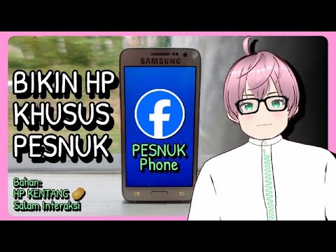 Mencoba Bikin HP KHUSUS FACEBOOK an - Buat APK MOD PESNUK LITE pakai apktool [vTuber Indonesia]