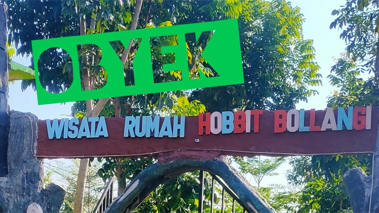 Mengisi Liburan sekolah ke wisata rumah Hobbit bollangi