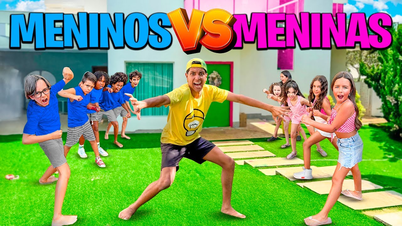 MENINOS VS MENINAS | BATALHA EXTREMA !