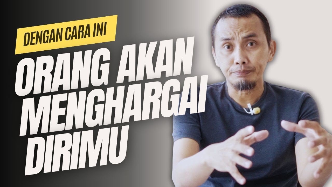MENJADI ORANG YANG DISEGANI DAN DI HORMATI