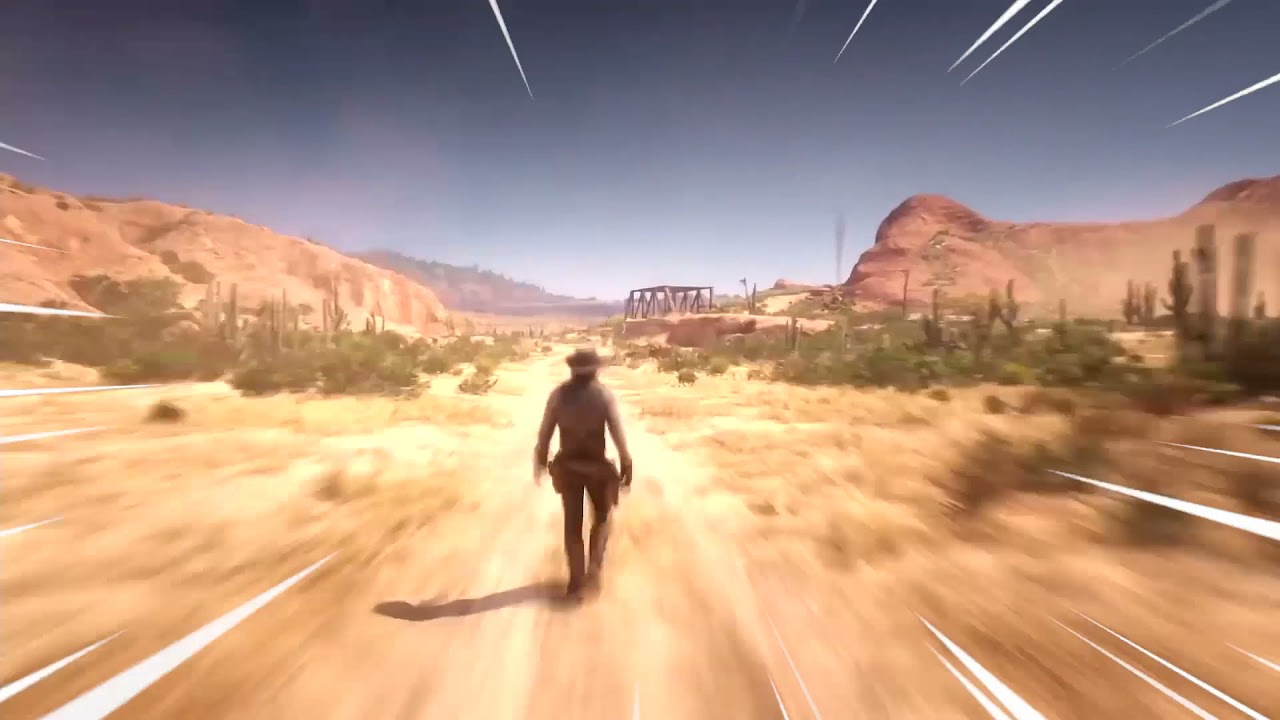 Mentahan Meme Red Dead Redemption 2 Walking Timelapse...(Meme Otw Ke)