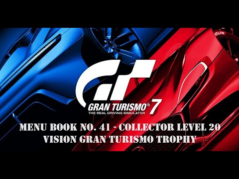 MENU BOOK NO.41 (BONUS) - VISION GRAN TURISMO TROPHY - Walkthrough (Gran Turismo 7 - No Commentary)