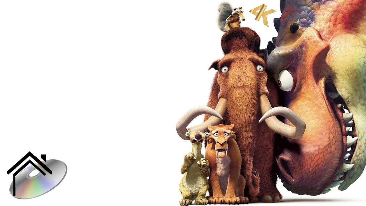 Menu de DVD-A Era do Gelo 3 (De 2009) Em 4K