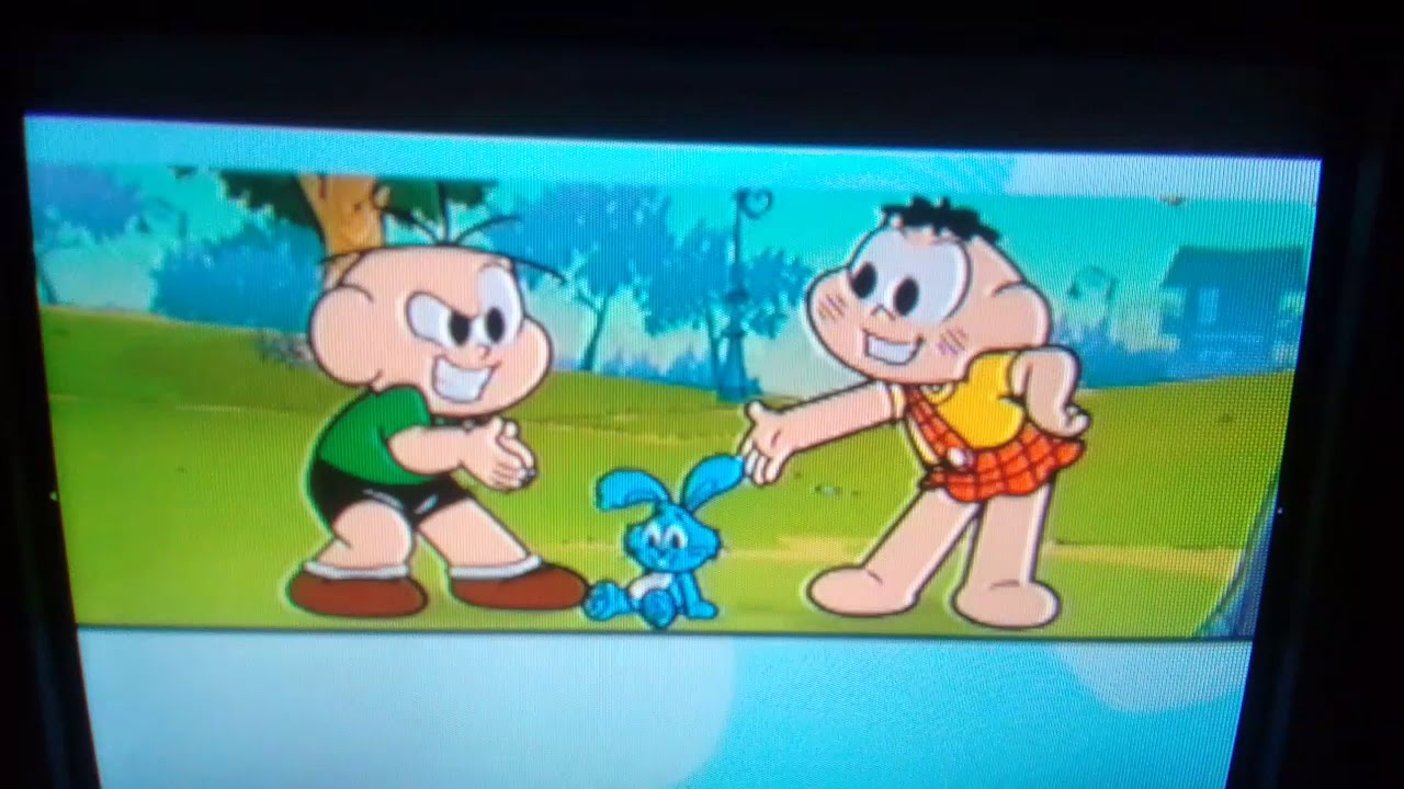 Menu DVD Turma da Mônica Cine Gibi 5 Luz,Câmera,Ação!