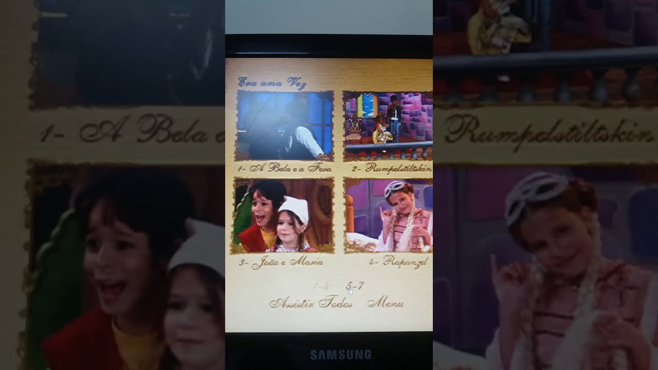 Menu xuxa no mundo da imaginação vol 1