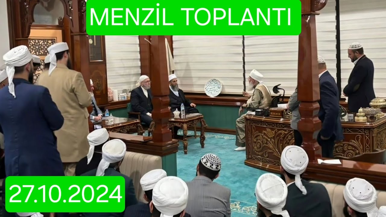 MENZİL TOPLANTI (DİVAN'DA) 27.10.2024