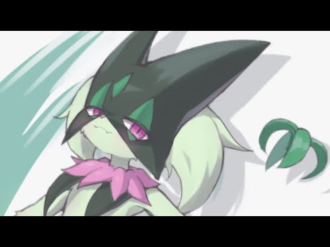 Meowscarada’s signature move: Flower trick