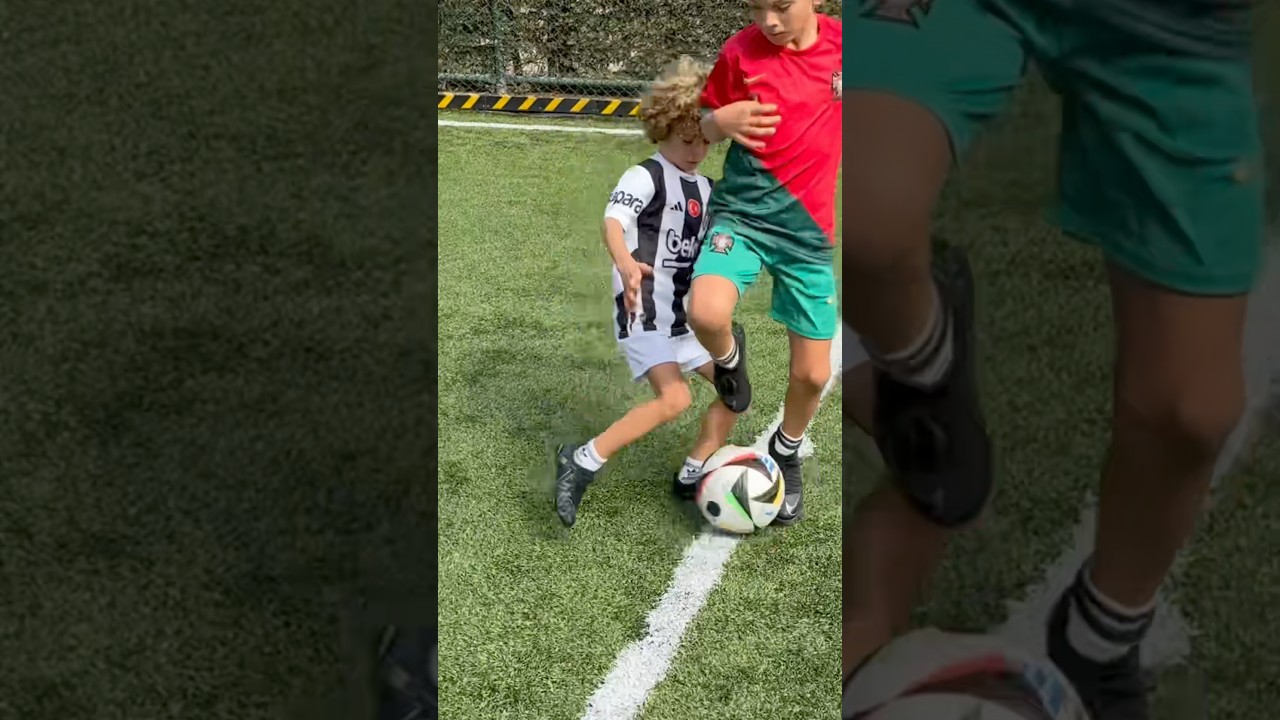 Ömer Eymen çok hızlı başlıyor, Yusuf Emre’nin cevabı gecikmiyor #shorts #football #soccer