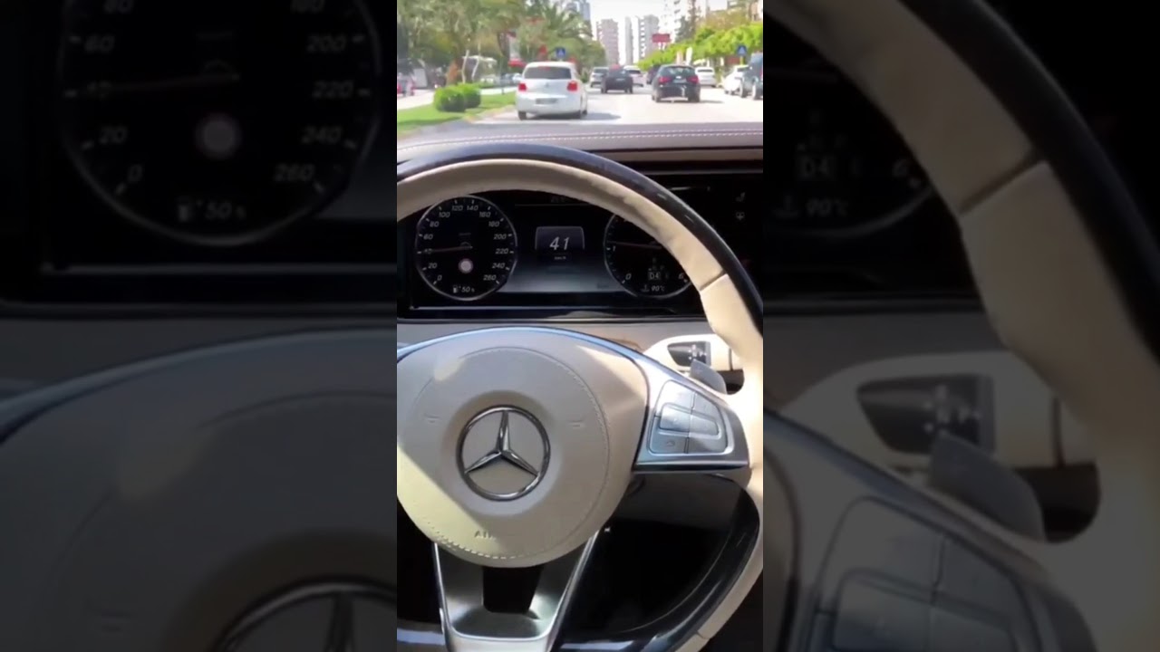 Mercedes Benz S 350 / Araba Snapleri / Aleyna Tilki - Yalnız çiçek #2