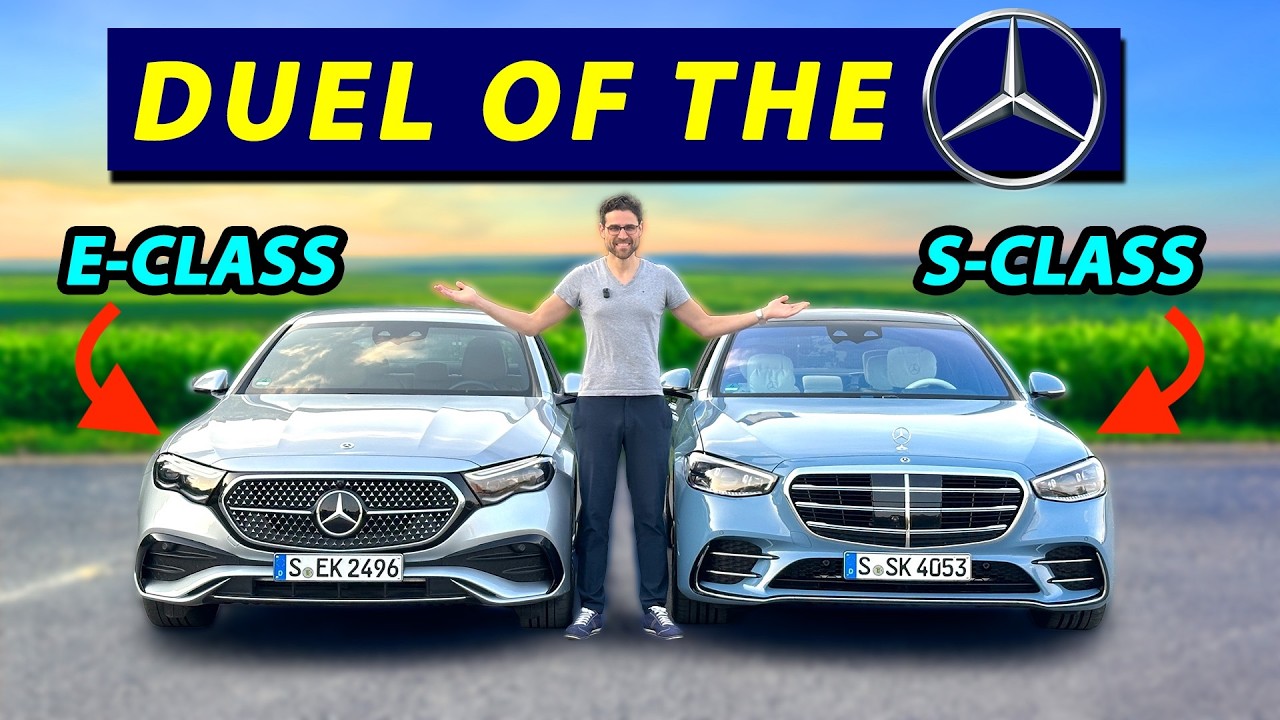 Mercedes E-Class vs S-Class comparison REVIEW - who’s the king of Benz sedans?