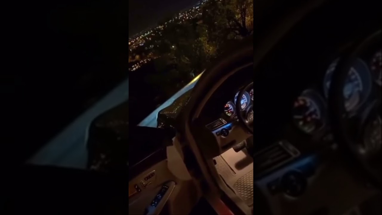 Mercedes gece manzara snap story