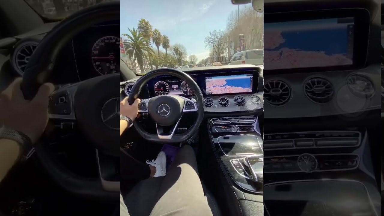 Mercedes ile İstanbul Trafiği Snap // REMİX // POV #farzetki #matkaps #mercedes #trafik #istanbul