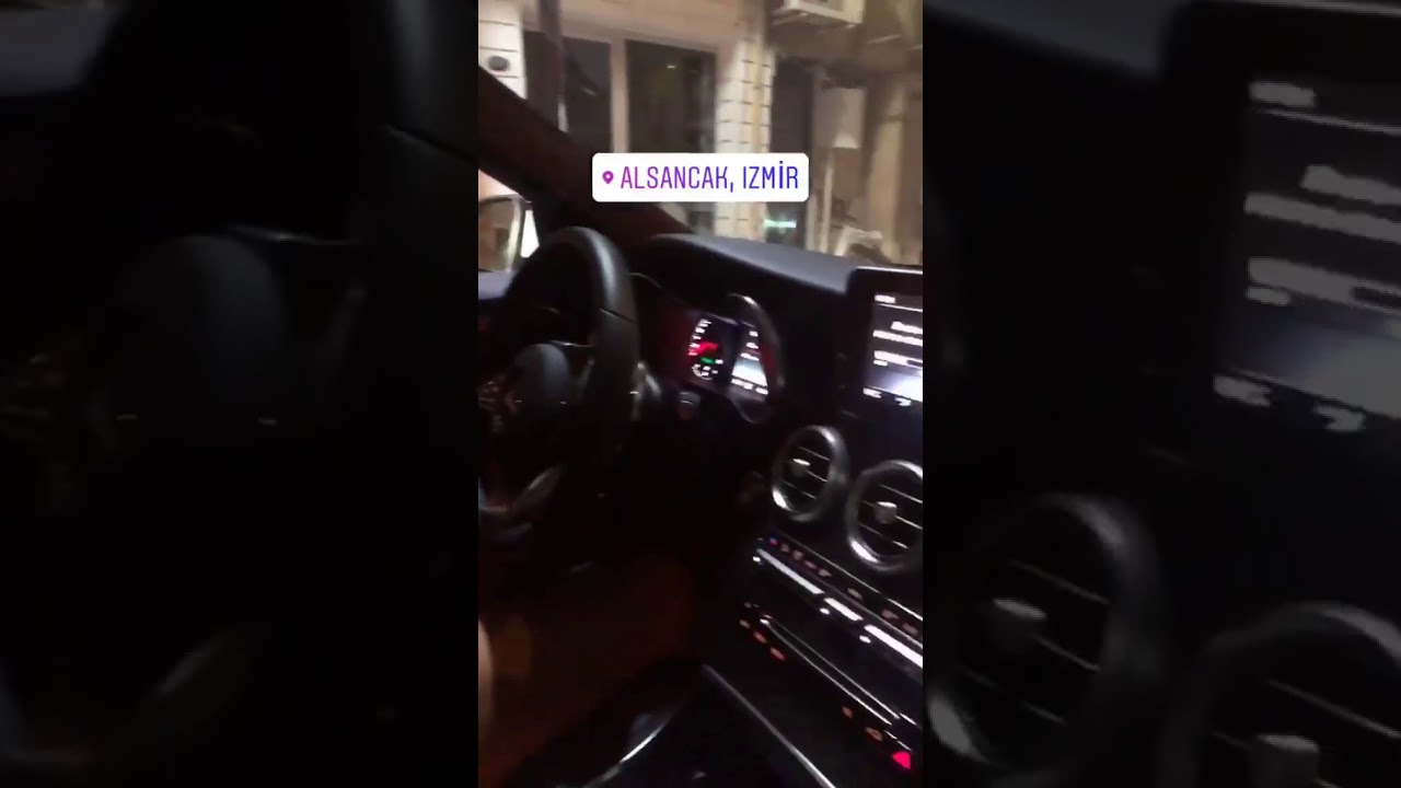 Mercedes Snap /Kızlı araba storysi /Alsancak snap /İzmir geceleri
