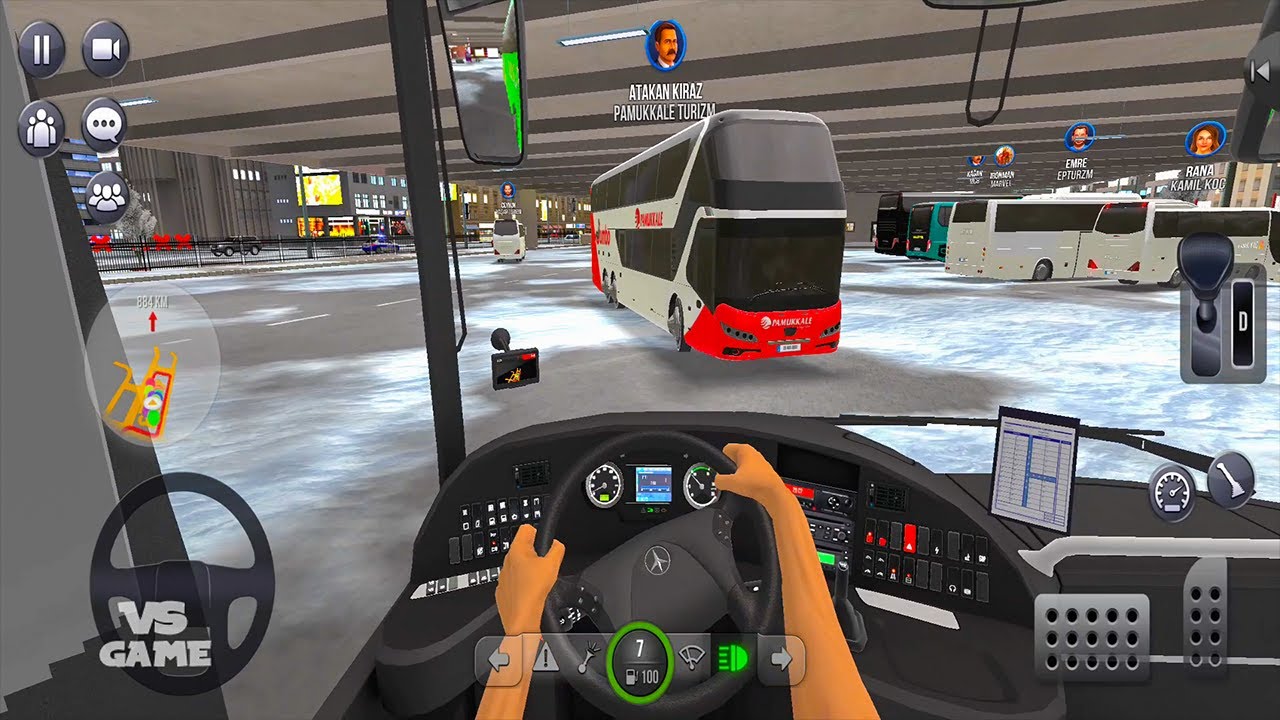 Mercedes Travego 15 SHD Driving in JAPAN - Bus Simulator Ultimate Gameplay