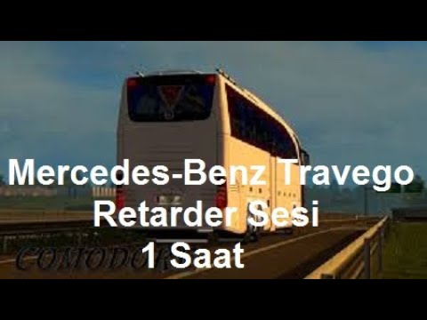 MERCEDES-BENZ TRAVEGO GİDEN OTOBÜS RETARDER SESİ - UYUMAK DİNLENMEK İÇİN SES - 1 SAAT