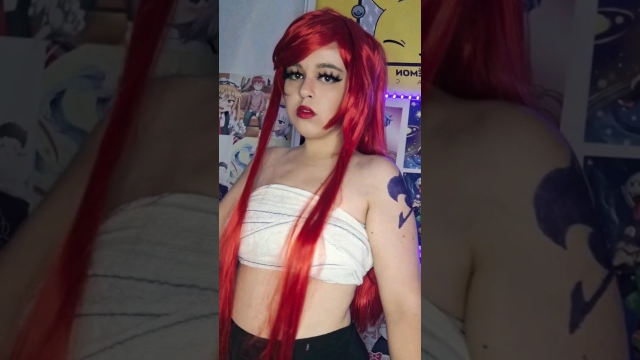 merci pour vos retour sur ma erza 💕#fairytail #cosplay