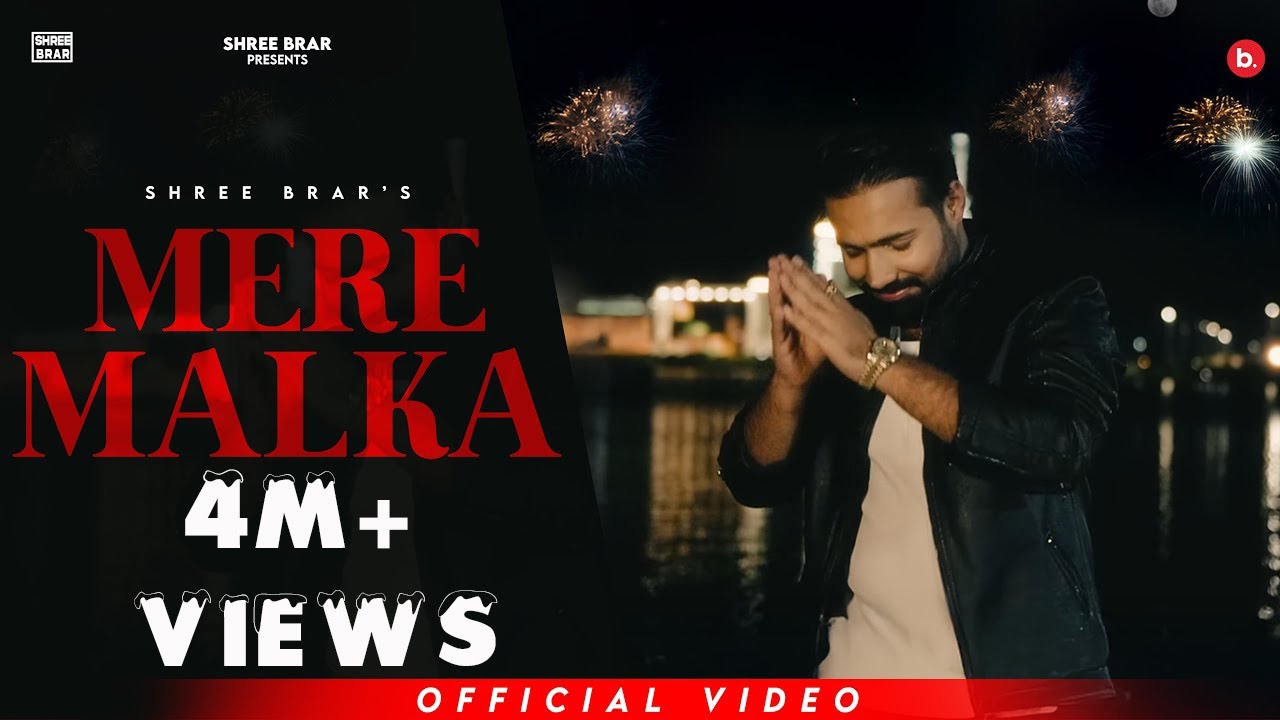 Mere Malka | Offical Music Video | Shree Brar | Harry |New Punjabi Song 2025