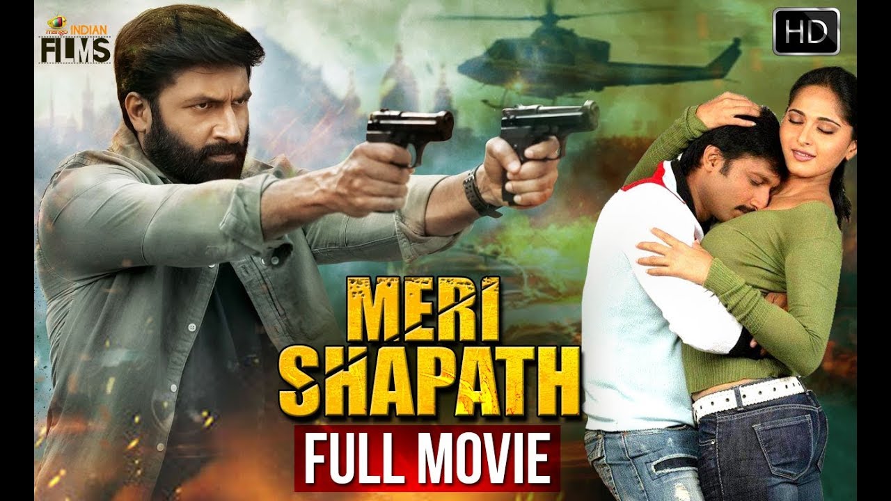 Meri Shapath Hindi Dubbed Action Movie | Gopichand | Anushka | South Hindi Movies | Indian Films