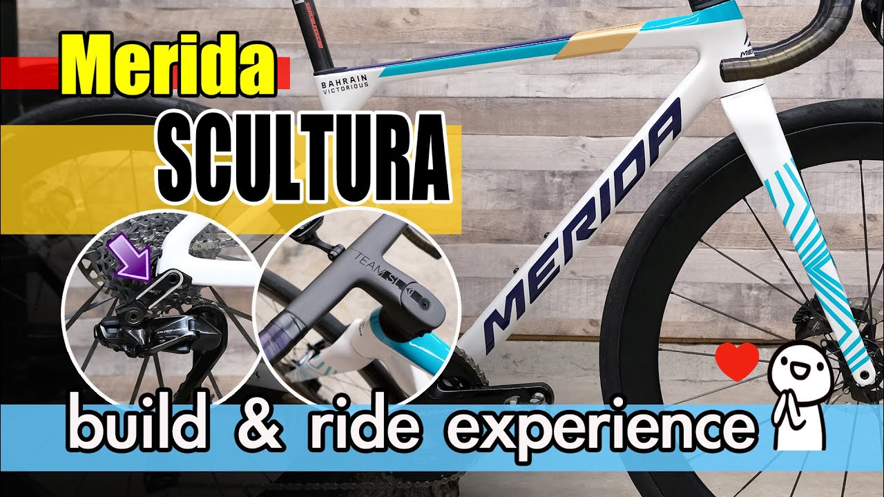 Merida Scultura Roadbike Review. Team Bahrain Victorious Tour de France Color, Build Ride Experience