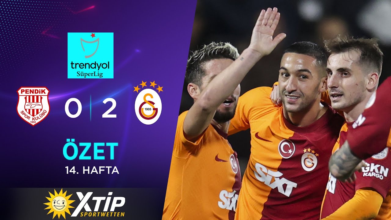 MERKUR BETS | S. Y. Pendikspor (0-2) Galatasaray - Highlights/Özet | Trendyol Süper Lig - 2023/24