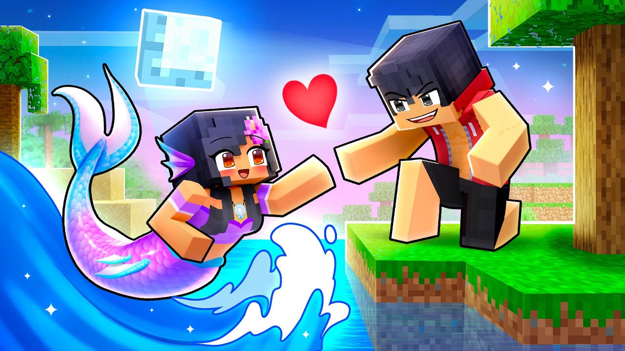 Mermaid FORBIDDEN LOVE in Minecraft!