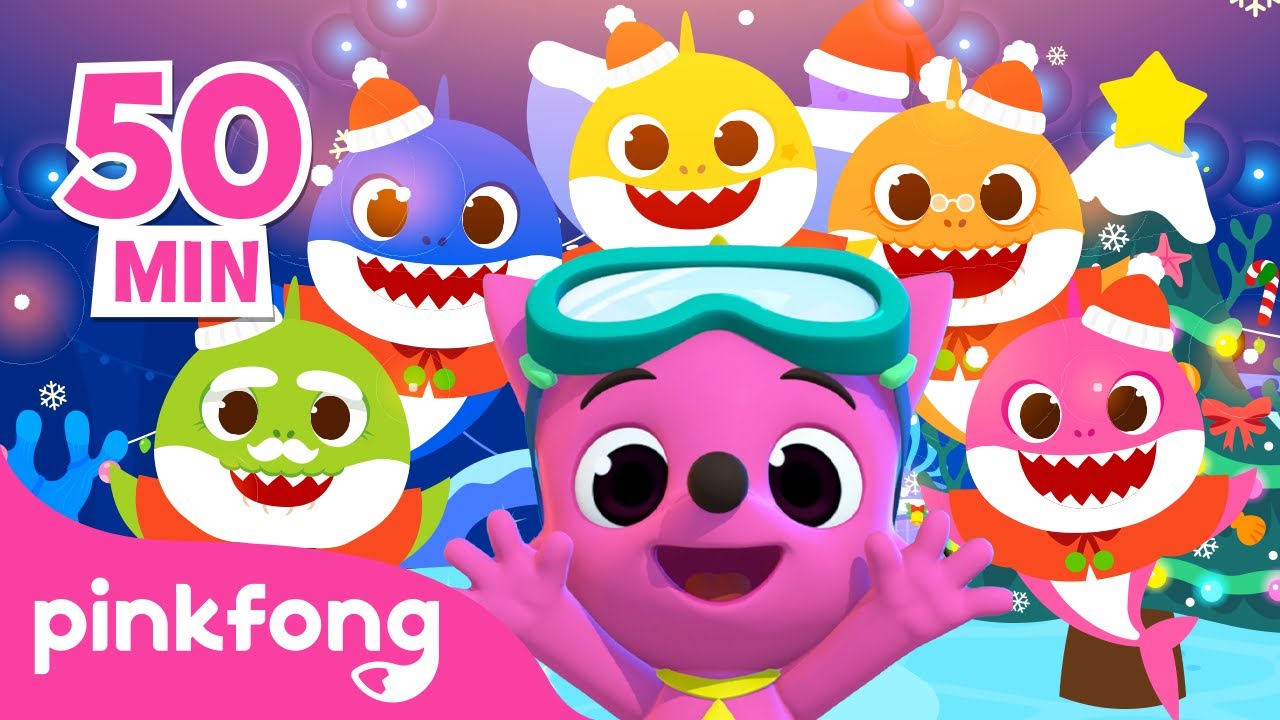 🎄MERRY CHRISTMAS 🎄| +Compilação | FELIZ NATAL 2021 | Pinkfong Canções para crianças