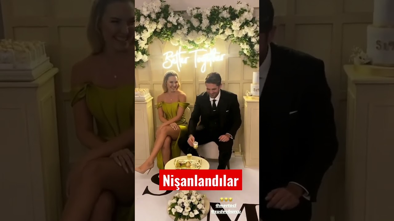 Mert Öcal ve Sude Burcu Nişanlandı! #mertöcal #sudeburcu #wedding