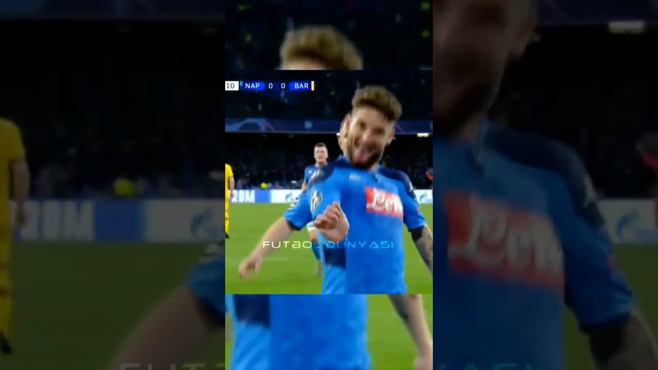 Mertens Süper Gol Ve İkonik Gol Sevinci