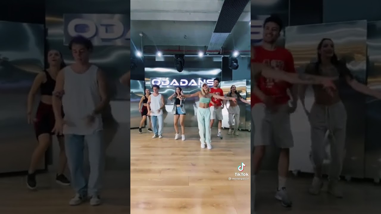 Merve Yalçın tiktok şarkısıyla dans