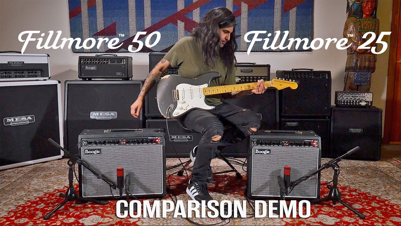 MESA/Boogie Fillmore™ 25 & 50 Comparison Demo